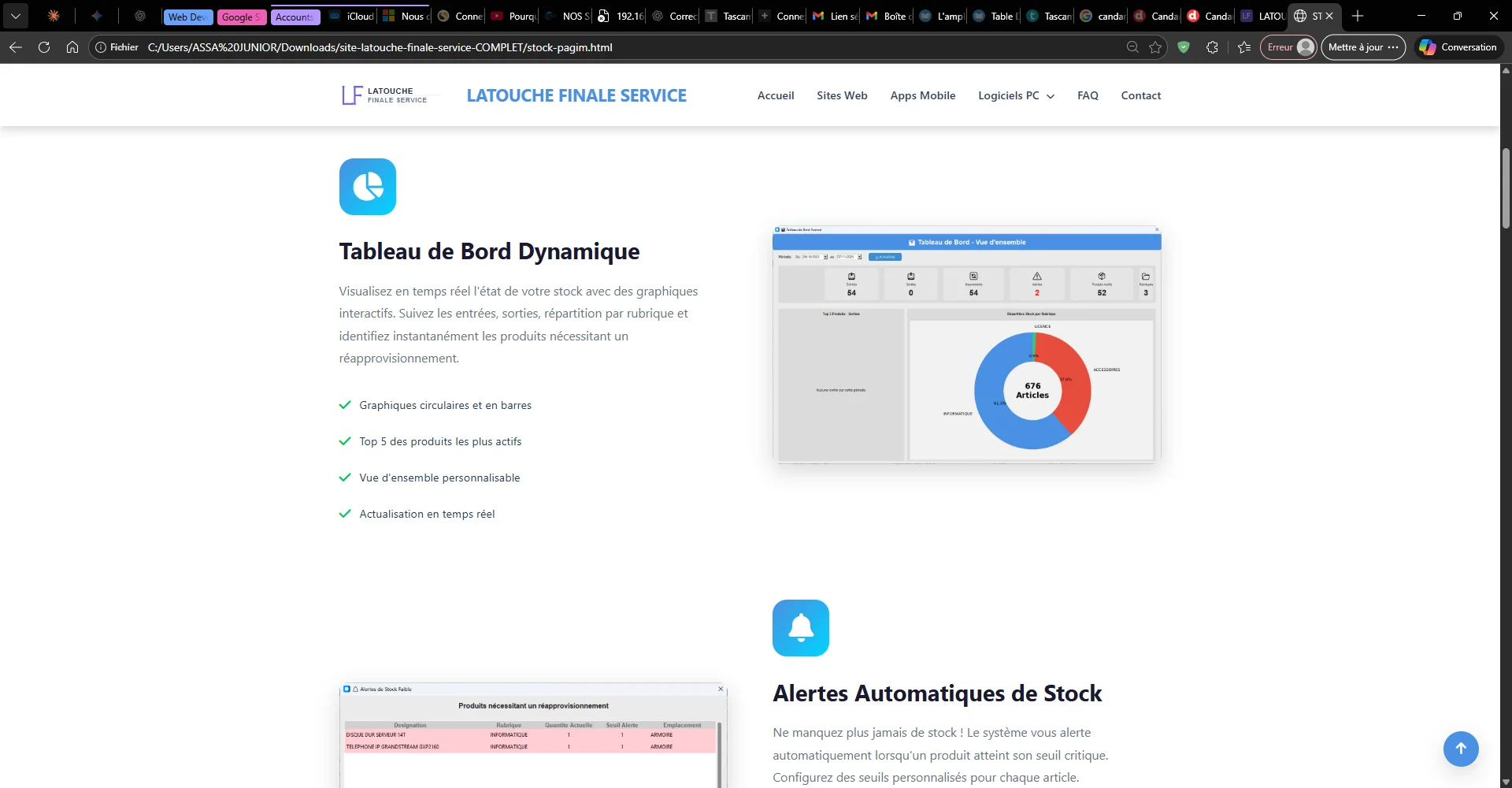 Dashboard Ma Facture Pro
