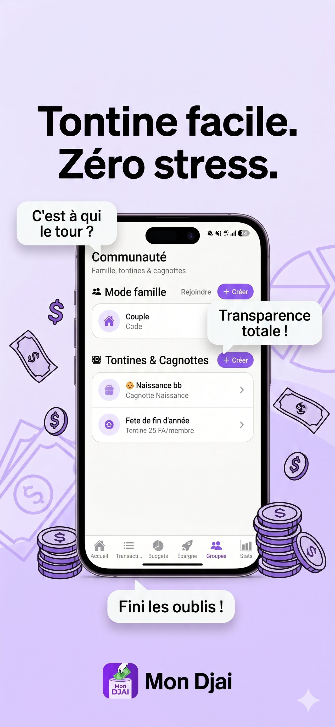 Comprenez votre Djai — statistiques